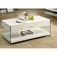 thumbnail image 2 of Bowery Hill Table Basse de Rangement Contemporaine en Bois Blanc, 2 of 7