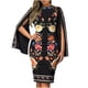 thumbnail image 2 of Puntoco Vestido Casual Con Cuello Redondo Y Manga Corta Con Cremallera Y Estampado Informal Para Mujer Negro Xxl,Regalos Para Mujer Joven, 2 of 6