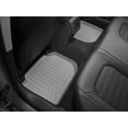 thumbnail image 3 of WeatherTech Custom Fit FloorLiners compatible with 2012-2019 VW Passat - 2nd Row (2-Piece Liner), Grey, 3 of 5