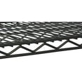 thumbnail image 4 of 36" Deep x 48" Wide x 86" High 4 Tier Black Starter Shelving Unit, 4 of 5