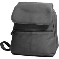 Women's Organizer Leather Backpack