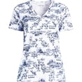 thumbnail image 3 of Lands' End Petite Supima Cotton V-Neck T-Shirt, 3 of 3