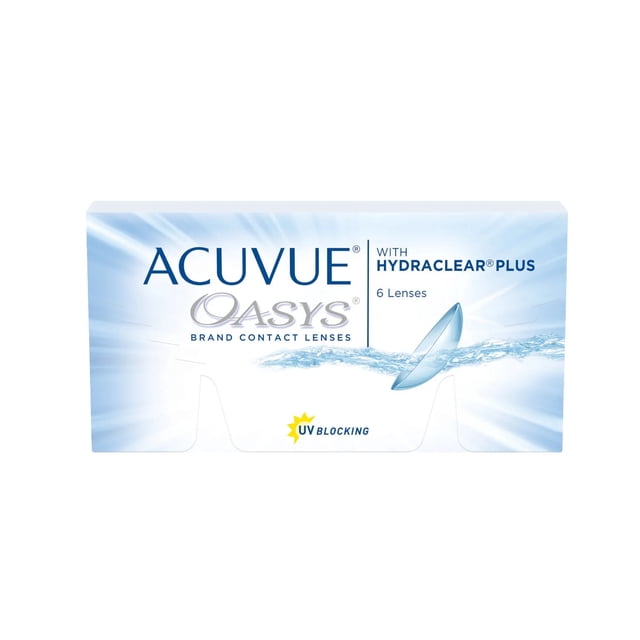 Lentes de Contacto Acuvue Oasys Reemplazo Quincenal 6 pz Hipermetropía (+1.75)