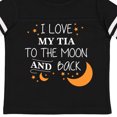thumbnail image 4 of Inktastic I Love My Tia to the Moon and Back Boys or Girls Toddler T-Shirt, 4 of 5