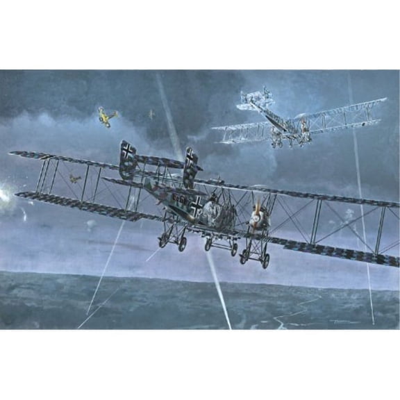 roden gotha g.va/g.vb. german heavy bomber airplane model kit
