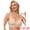 Beige, variant on Women's Push Up Wirefree Seamless Adjustable Straps Bras XX-Large Gray
