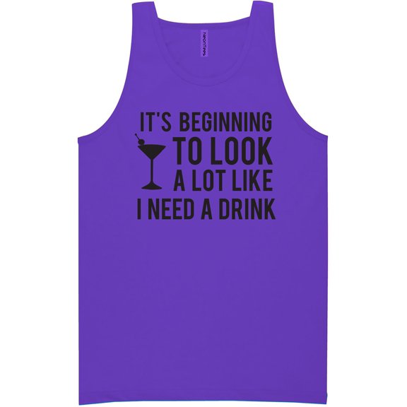 It's Beginning To Look A Lot Like Neon Tank Top