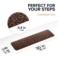 thumbnail image 2 of Carpet stair treads, anti slip/non slip rubber track mats or carpets - indoor and outdoor pet dog stair tread mats - anti slip stair carpets. Different colors to choose from, 2 of 13