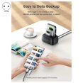 thumbnail image 2 of Dual-Bay Hard Drive Station USB3.0 USB HDD Docking Station with Power Adapter for 2.5/3.5 Inch HDD/SSD EU PLUG, 2 of 5