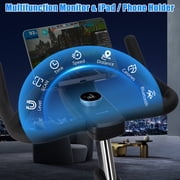 Indoor Cycling Exercise Bike with Pad Holder , Magnetic Stationary Cycling Equipment for Home, 298lbs Capacity