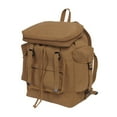 thumbnail image 4 of Rothco Canvas European Style Rucksack - Coyote Brown, 4 of 5