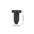 thumbnail image 3 of SKISUNO 6pcs Replacement Drain Plug Rubber Black for Marine Activities, 3 of 5