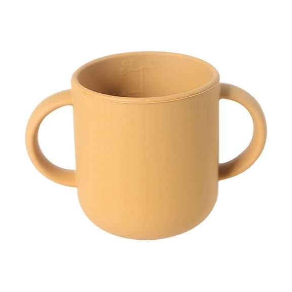 MRLESS Silicone Toddler Cup with Handles, Kids Water Cup, Silicone Tea Cup for Toddlers, Child-Friendly Durable Silicone Cups