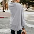 thumbnail image 4 of gbyLJF Women's Cardigan Sweaters Oversized Chunky Knit Kimono Slouchy Wrap Batwing Open Front Outwear Winter Coats, 4 of 7