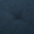 thumbnail image 3 of Pouf de Rangement Carlyle en Tissu Bleu Foncé, 3 of 5