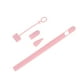 thumbnail image 4 of EeaseMX Funda protectora de silicona para lápiz táctil de Apple Pencil, antipérdida, color rosa, 4 of 7