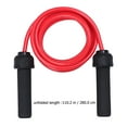 thumbnail image 2 of HEANUJJ Red Workout Rope with Bearing Handles for Adult Exercise and Fitness Training, 2 of 6