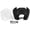 Matte Black + Clear, variant on TCMT Front Fairing with 15" Windshield Windscreen Fits for Harley Dyna Street Bob Fat Bob Wide Glide 2006‑2017, Gloss Black + Smoke