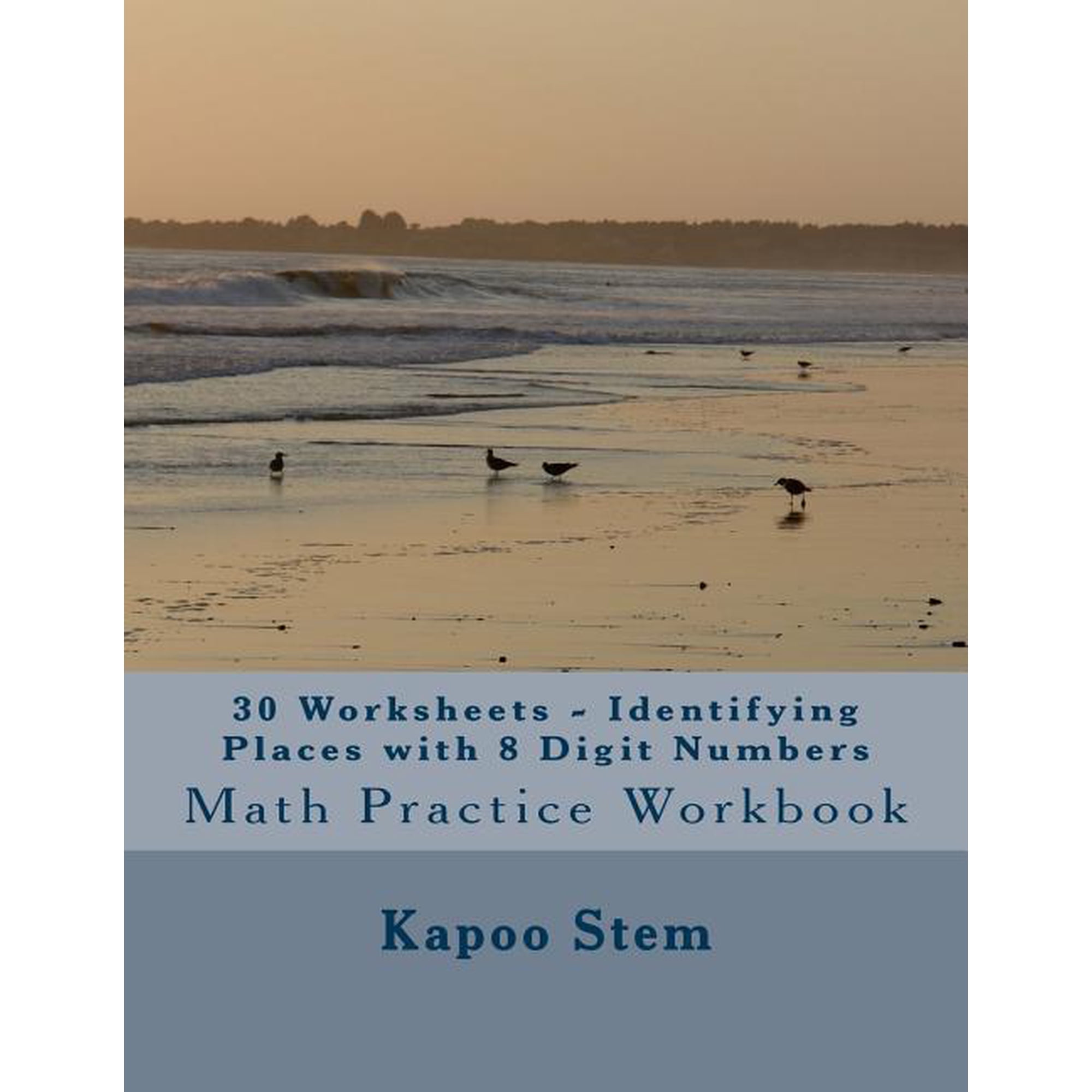 30 Days Math Identify Place: 30 Worksheets - Identifying Places with 8 Digit Numbers: Math Practice Workbook (Paperback)