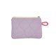 thumbnail image 2 of Monedero Tejido, Bolsa para Suelto con Cremallera, Diseño de Bloques de Color a Rayas, Material de Poliéster, 16x11x3cm para Cosméticos, Lápices y Objetos Pequeños, 2 of 6