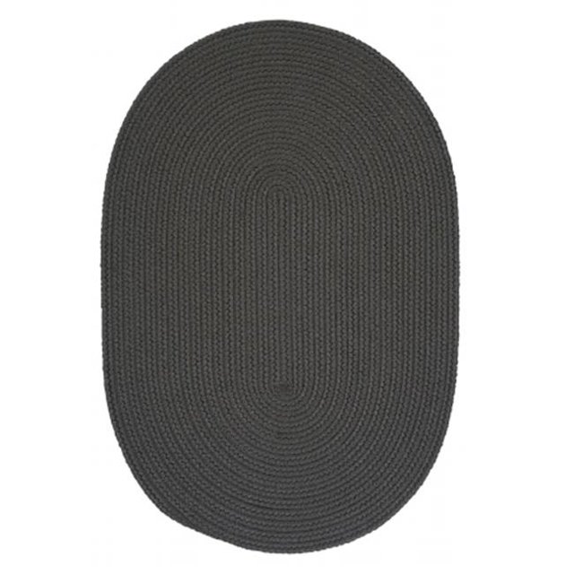 Colonial Mills Tapis BR41R072X072 Boca Raton - Gris 6 Pi Rond Tapis Tressé