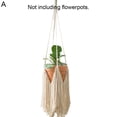 thumbnail image 2 of Dream Lifestyle Macrame Plant Hangers,Handmade Cotton Rope Hanging Planter Basket Decorative Flower Pot Holder with Tassels, 2 of 2