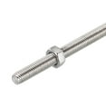 thumbnail image 4 of Unique Bargains 6Pack M6 x 400mm Fully Threaded Rod w 6Pack Hex Nuts, 1mm Pitch 304 Stainless Steel Right Hand Threaded Rod, 4 of 4