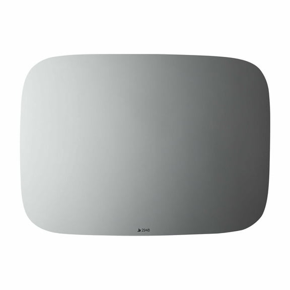 Flat Driver Side Power Replacement Mirror Glass for 2003-2009 Hummer H2 W/O Baking Plate