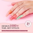 thumbnail image 4 of Set de esmaltes de uñas SAVILAND Jelly Gel 30 colores translúcidos, 4 of 8