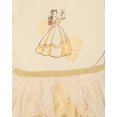 thumbnail image 3 of Disney Toddler Girls Princess Long Sleeve Ballerina Tutu Dress (Yellow, 5), 3 of 7