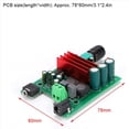 thumbnail image 2 of 10X Placa Amplificadora de Potencia MóDulo Amplificador de Subwoofer Mono TPA3116 de Alta Sensibilidad con NE5532 OPAMP, 2 of 5