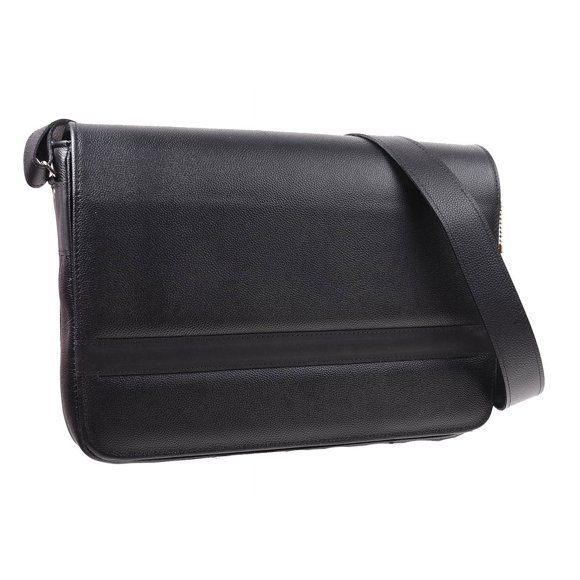 Lulumm Portafolio para Hombre en Piel Auténtica, Maletín Ejecutivo, Portafolio de Cuero Hecho en México, Bolso de Hombro para Negocios, Oficina y Viajes, Tamaño Oficio 7420