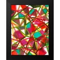 thumbnail image 2 of Fuchs, Jodi 12x14 Black Modern Framed Museum Art Print Titled - Prismatic I, 2 of 5