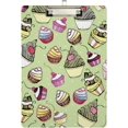 thumbnail image 2 of Coolnut Cartoon Cake Clipboard A4 Standard Size Decorative Clipboard with Low Profile Metal Clip for Students Men Women Classroom and Office Gifts, 2 of 7