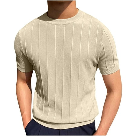 QIPOPIQ Men s Short Sleeve T-Shirt Quick Dry Athletic Running Workout Fishing Top Tee Performance Shirts Clearance