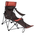 thumbnail image 1 of Patio Lounge Chair, Comfortable Thickened Outdoor Lounge Beach Chair Portable Multipurpose Prevent Slip Foldable  for Camping, 1 of 7