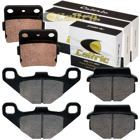 Front & Rear Brake Pads for Kawasaki KEF300 Lakota Sport 2001 2002 2003