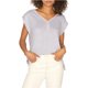 thumbnail image 1 of Sanctuary Clothing Blusa sin mangas en contraste para mujer, Púrpura, XS Sanctuary Clothing Pull-over, 1 of 1