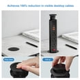 thumbnail image 6 of ZHANGONG Manual Pop Up Outlet for Countertops, 3 Outlets & 3 USB (1 USB-C) 30W Fast Charging, 12A Overload Protection Desk Recessed Power Strip, 6 of 10