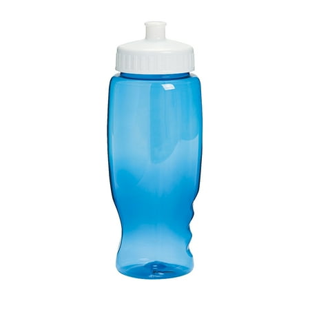 

27 oz. Blue Plastic Water Bottles - 50 Pieces