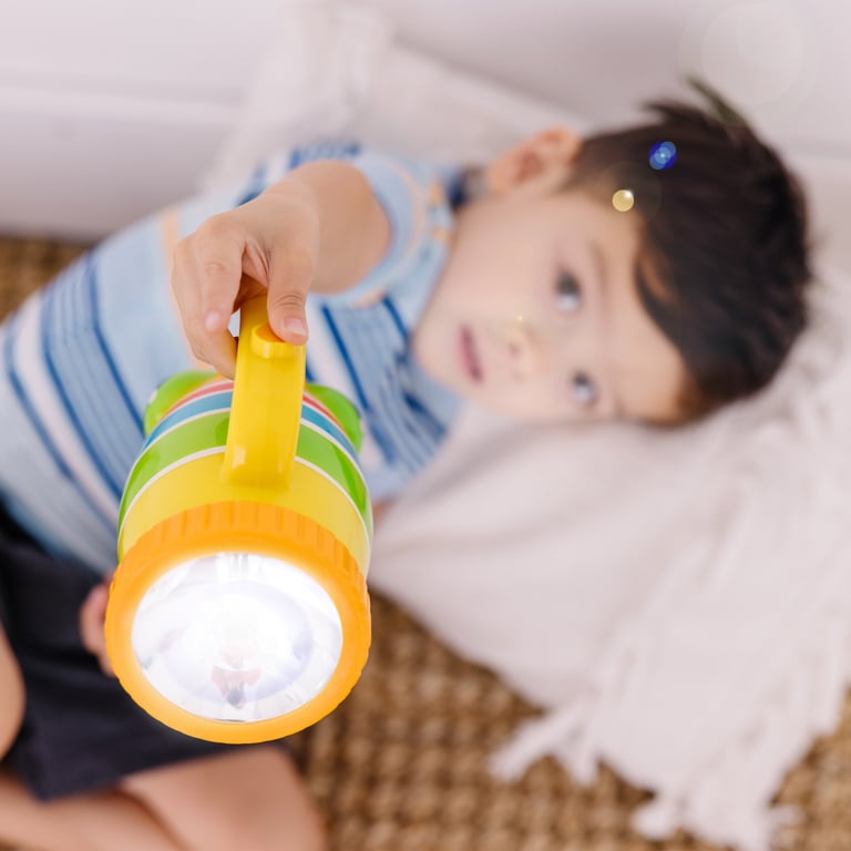 Melissa & Doug Sunny Patch LED 500 Flashlights, Easy-Grip Handle