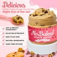 thumbnail image 2 of NoBaked Cookie Dough - Edible Assorted Flavors Cookie Dough Meant to be Eaten Raw with a Soft & Smooth Consistency and No Bitterness that's Great as a Delicious Sweet Snack or Dessert - 6 oz (8 Pack), 2 of 7
