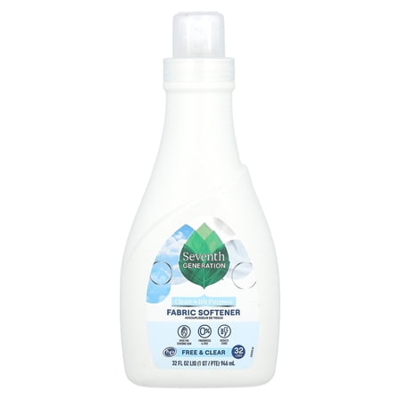 Seventh Generation Fabric Softener - Free & Clear 32 fl oz Liq