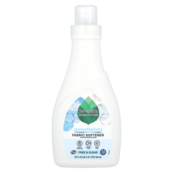 Seventh Generation Fabric Softener - Free & Clear 32 fl oz Liq