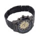 thumbnail image 4 of Reloj luminoso de acero inoxidable con diseño de calavera hueca para hombre, accesorio de moda, reloj de pulsera negro y dorado., 4 of 14