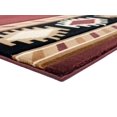 thumbnail image 3 of United Weavers of America 2050 10450 24 1 ft. 10 in. x 2 ft. 8 in. Bristol Caliente Brown Rectangle Accent Rug, 3 of 5