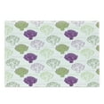 thumbnail image 1 of Artichoke Cutting Board, Sketch Style Vegetables Hand Drawn Style Exotic Tasty Healthy Food, Decorative Tempered Glass Cutting and Serving Board, Large Size, Lime Green and Purple, by Ambesonne, 1 of 1