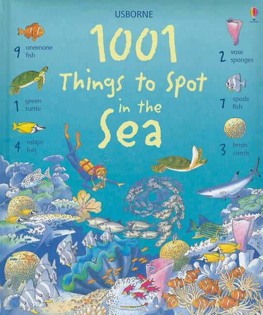Usborne 1001 Things to Spot 1001 Things to Spot in the Sea (Hardcover