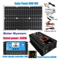 thumbnail image 2 of 110-220 Solar Battery Inverter 4000W/6000W Solar Panel 18W Controller LED Display Solar ,Rapid Cooling with Minimal Noise, 2 of 7