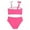 r-417Hot Pink533, variant on HAYIMI Child Summer Girls Swimsuit Solid Color Bikini Set Kids Hollow Bathing Suit Bikini Fashion Top Two Piece Girls Solid Color Swimwear Cozy Beach Swim Wear